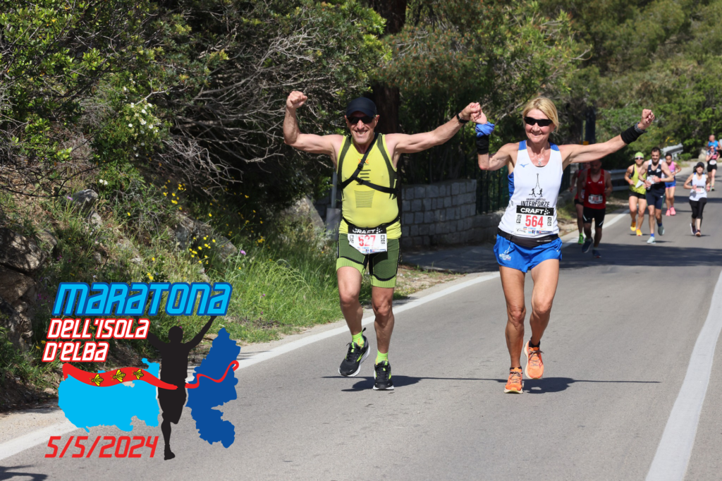 corri in compagnia alla maratona dell'isola d'Elba